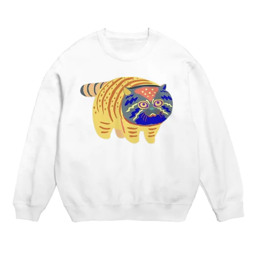 ハイカラねこ2 Crew Neck Sweatshirt