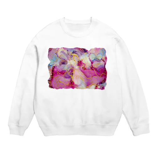 宇宙の喜花 Crew Neck Sweatshirt