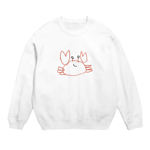 かに Crew Neck Sweatshirt