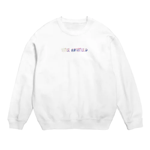 title UNTITLED|22SS_LOGO スウェット