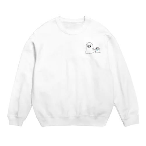 とてもこわいおばけたん Crew Neck Sweatshirt