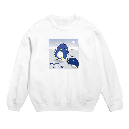 空飛ぶペンギン Crew Neck Sweatshirt