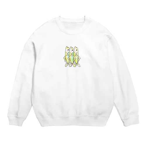 さんま三兄弟 Crew Neck Sweatshirt