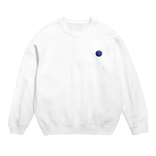 ぶるーべりー Crew Neck Sweatshirt