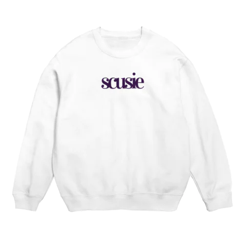 scusie（スクージー） Crew Neck Sweatshirt