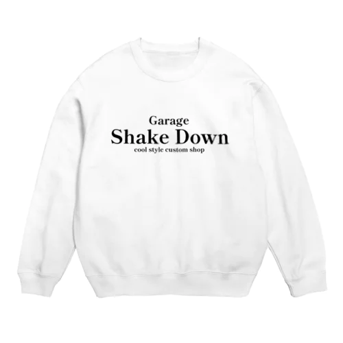 ロゴ　黒文字 Crew Neck Sweatshirt