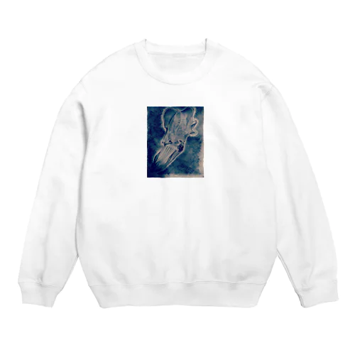 イカ Crew Neck Sweatshirt