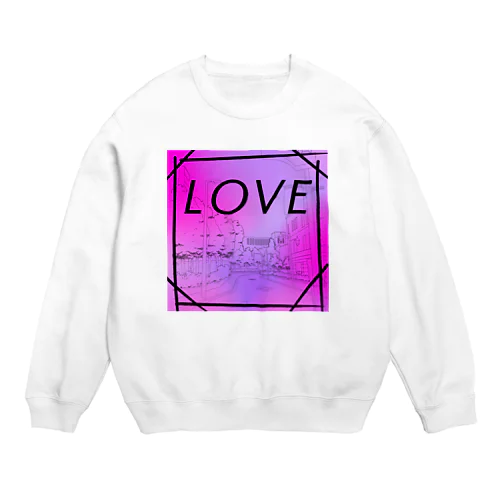 ぴよぴよ Crew Neck Sweatshirt