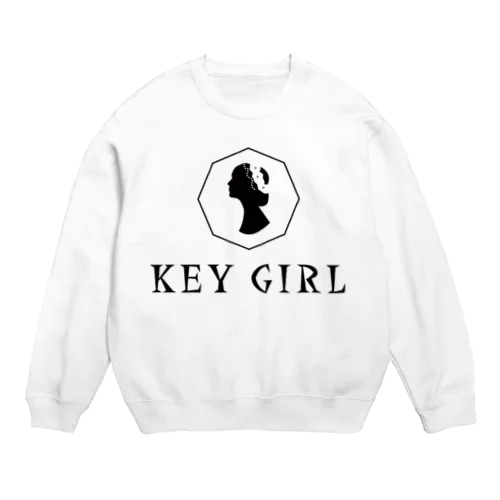 keygirl Crew Neck Sweatshirt