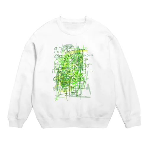 mathematics green Crew Neck Sweatshirt