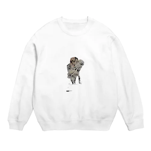 ウマクフケナイ Crew Neck Sweatshirt