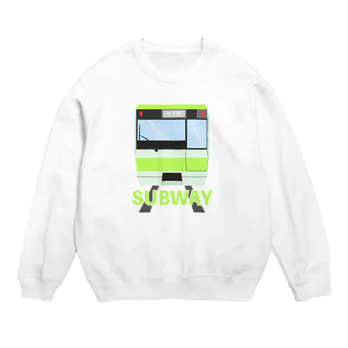 地下鉄 Crew Neck Sweatshirt