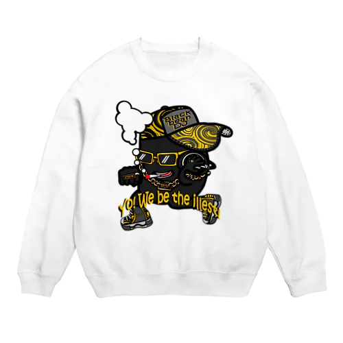 黒豆DJ Crew Neck Sweatshirt