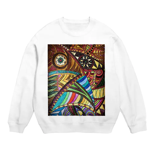 柄 Crew Neck Sweatshirt