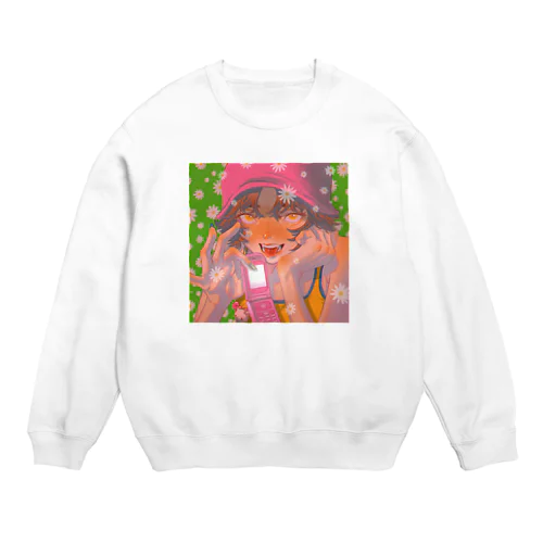 かわいいちゃん Crew Neck Sweatshirt