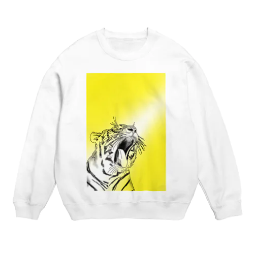 トラのあくび Crew Neck Sweatshirt