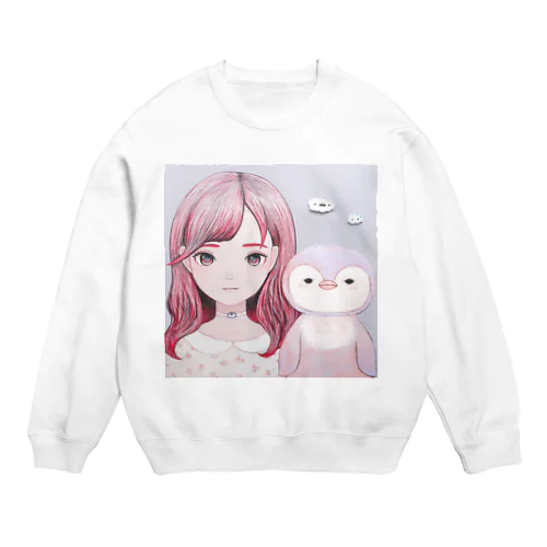 Small Friends  Crew Neck Sweatshirt