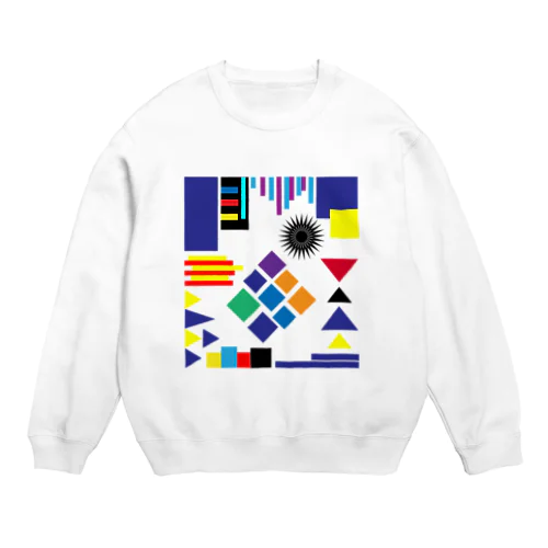 マルサンカクシカク Crew Neck Sweatshirt