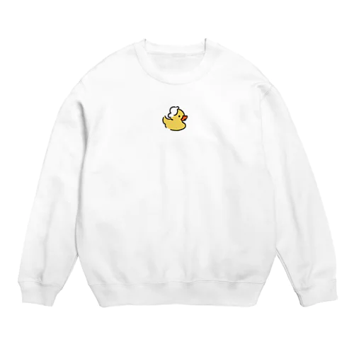 あわあわあひるちゃん Crew Neck Sweatshirt