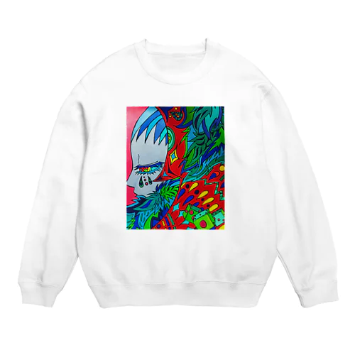 悲しい夜 Crew Neck Sweatshirt