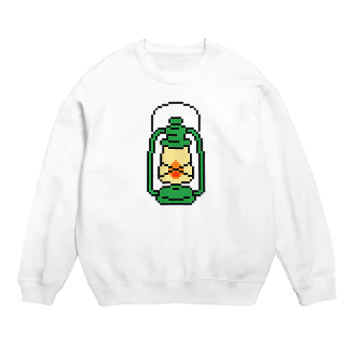 ドット絵　ランタン Crew Neck Sweatshirt