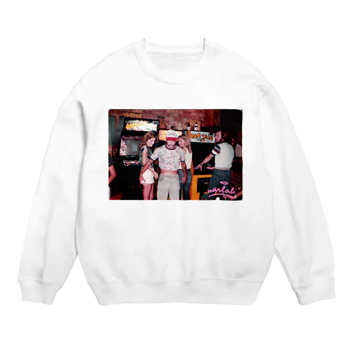 80sゲーセン Crew Neck Sweatshirt