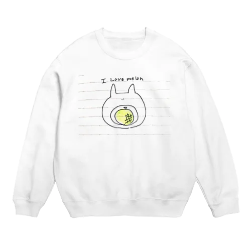 I love melon Crew Neck Sweatshirt