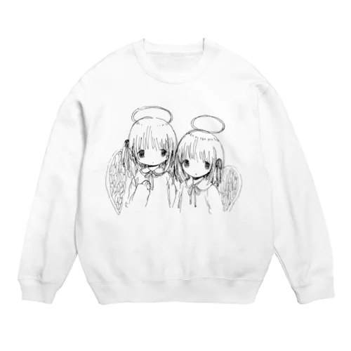 水没した街を見に行く Crew Neck Sweatshirt