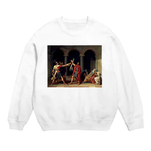 ジャック＝ルイ・ダヴィッド『ホラティウス兄弟の誓い』 Crew Neck Sweatshirt