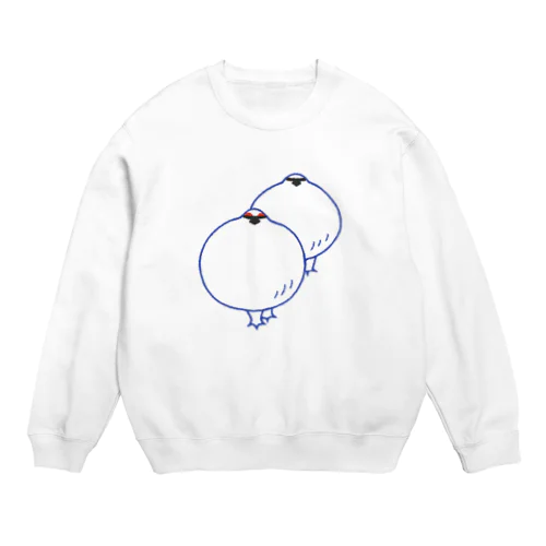 らいちょうさん Crew Neck Sweatshirt