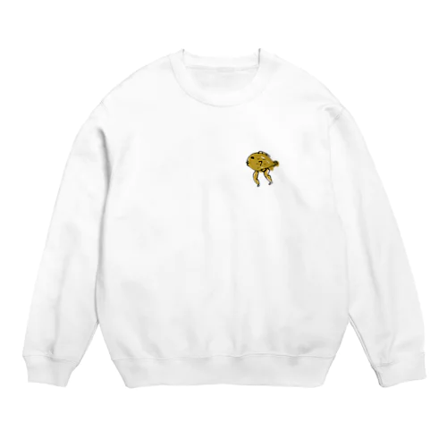はしれたいやきくん Crew Neck Sweatshirt