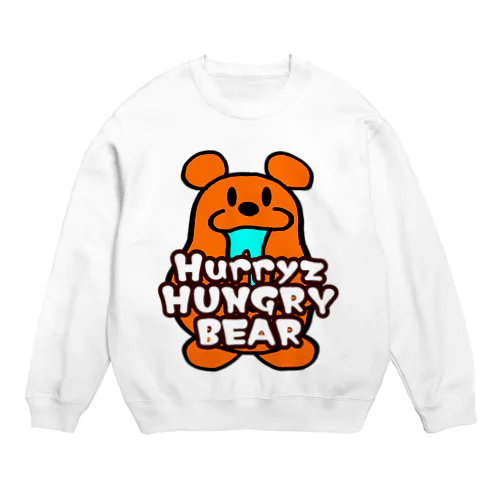 Hurryz HUNGRY BEAR シリーズ Crew Neck Sweatshirt