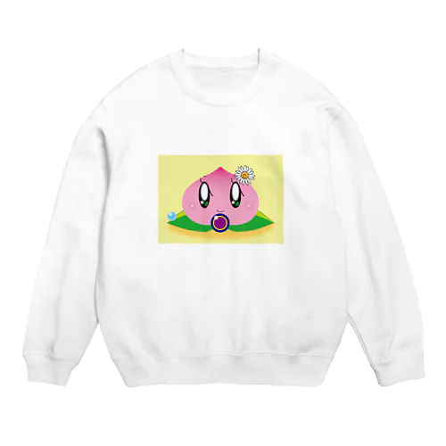 桃ちゃん Crew Neck Sweatshirt