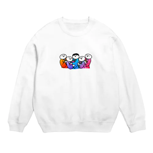 こだまというまるい生き物 Crew Neck Sweatshirt