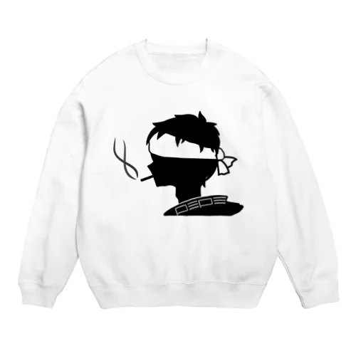 オリジナルイラスト入り Crew Neck Sweatshirt