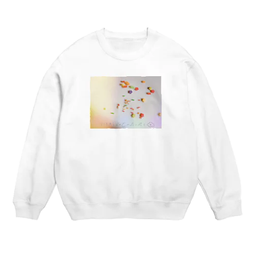 にちようびのとんぷく Crew Neck Sweatshirt