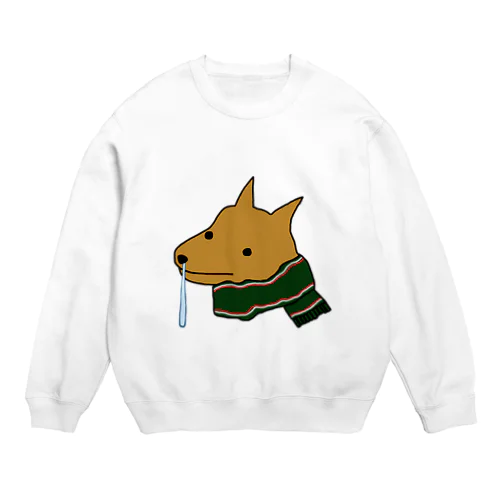 鼻水犬 Crew Neck Sweatshirt