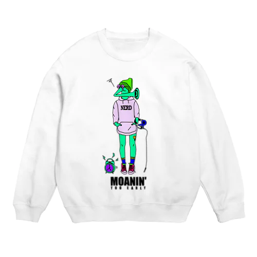 MOANIN' Crew Neck Sweatshirt