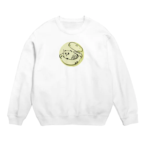 たぬきとお鍋 Crew Neck Sweatshirt