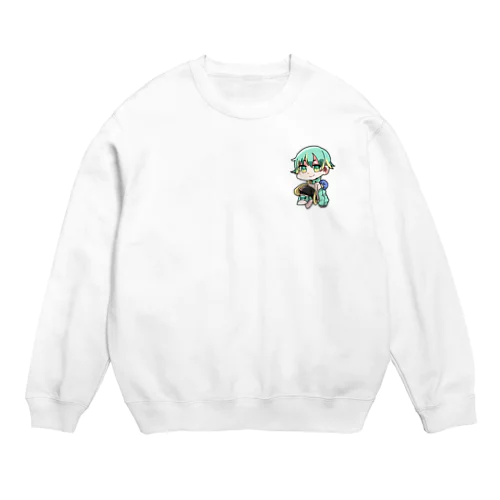 みぎてんめちゃかわ Crew Neck Sweatshirt