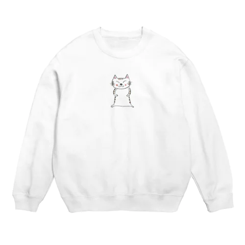 茶とら02 Crew Neck Sweatshirt