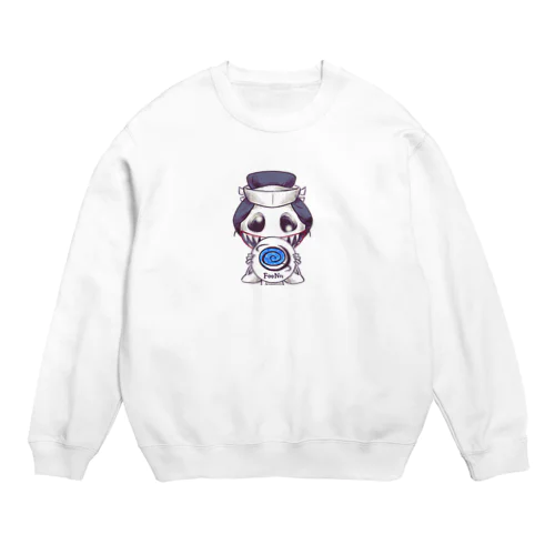 サチ江 x FooNn -2DVer- Crew Neck Sweatshirt