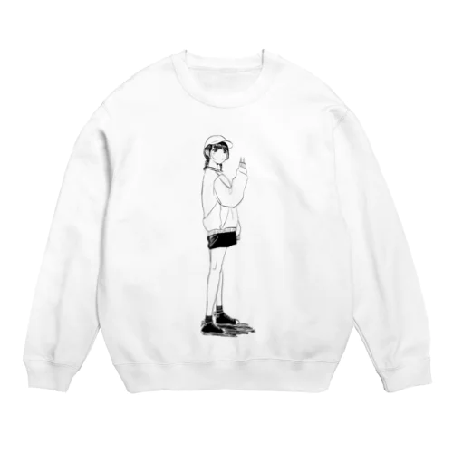 ピース Crew Neck Sweatshirt