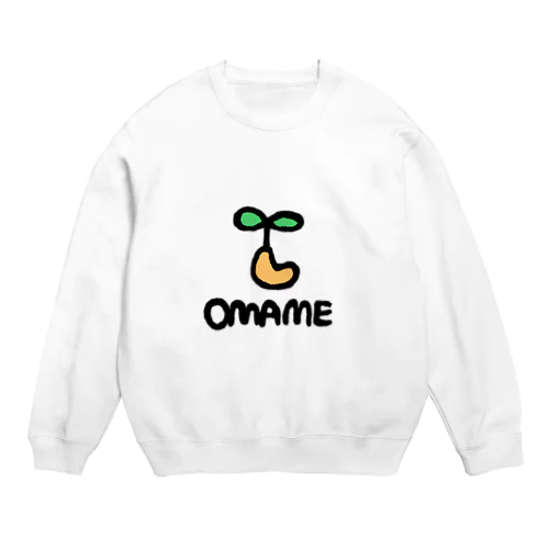 おまめ Crew Neck Sweatshirt