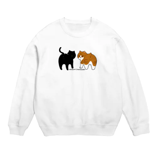 ゆきころふりむき Crew Neck Sweatshirt