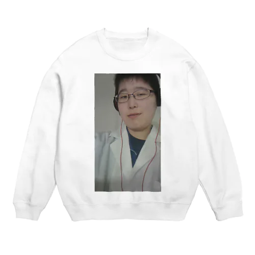 凶暴な龍専門医院の院長さん Crew Neck Sweatshirt