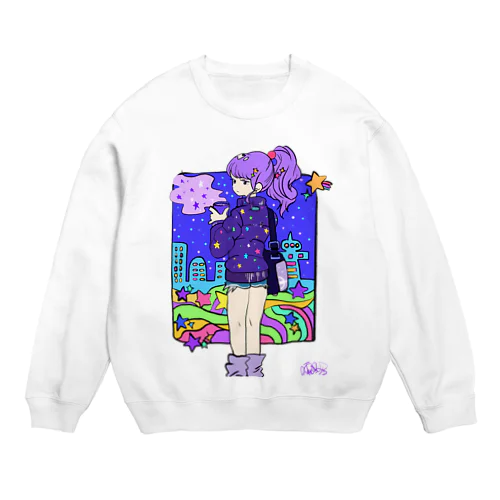 星屑 Crew Neck Sweatshirt