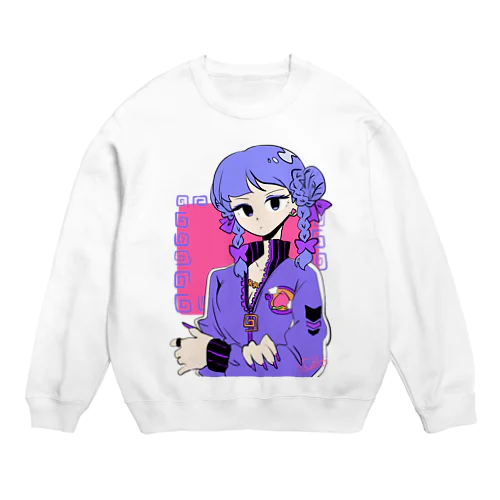 チャイナちゃん Crew Neck Sweatshirt