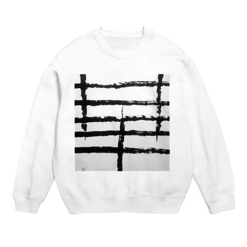 華　オリジナルアート書グッズです Crew Neck Sweatshirt