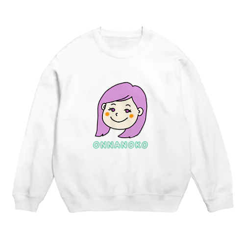 女の子 Crew Neck Sweatshirt